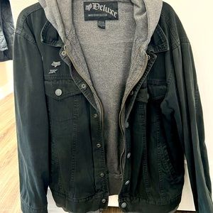 Men’s black jacket
